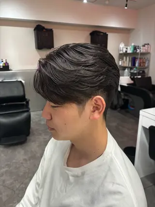 パーマ メンズ メンズ特化✨️ 韓国風パーマ🔥一八のヘアスタイル