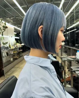 ショート カラー ハッシュカット カシマハヤトのヘアスタイル