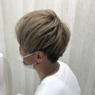 カラー メンズ メンズパーマは私一択 佐藤有紀のヘアスタイル