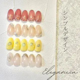 カラー ネイル Elegancia. Hiromiのネイルデザイン