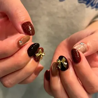 ショート m kaori𓃟のネイルデザイン