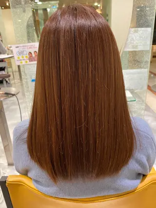 セミロング 三田 豪のヘアスタイル