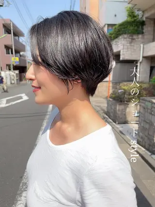 ショート cachecache所属・及川 光のヘアスタイル