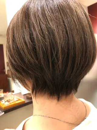 ショート SHAPE 早坂兼斗のヘアスタイル