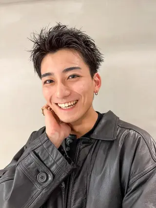 メンズ 山中 束真のヘアスタイル