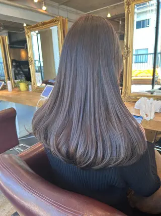 ロング アレンジ/新宿 透明感カラー/ヤノのヘアスタイル