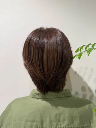 カラー かねこ くれはのヘアスタイル