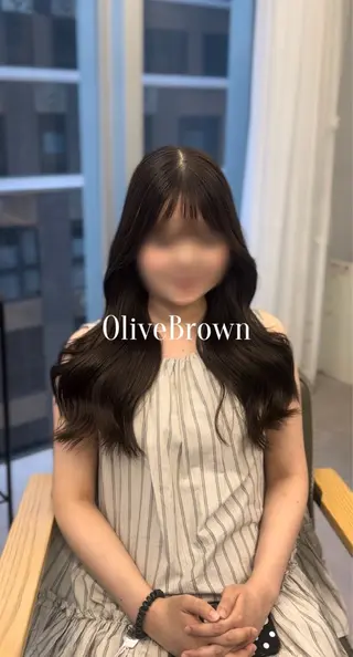 カラー Aya/大阪梅田 /艶カラーのヘアスタイル