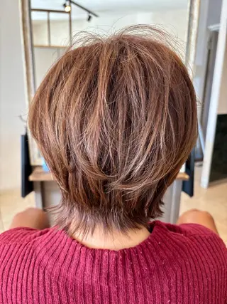 カラー Cuthie所属・沖本 あやののヘアスタイル