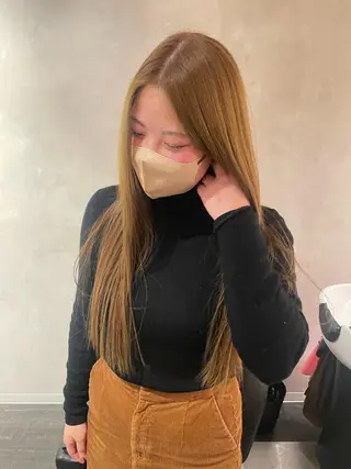 ロング カラー hisano / ハイトーン･透明感のヘアスタイル