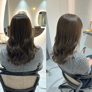 セミロング 池谷 茉耶のヘアスタイル