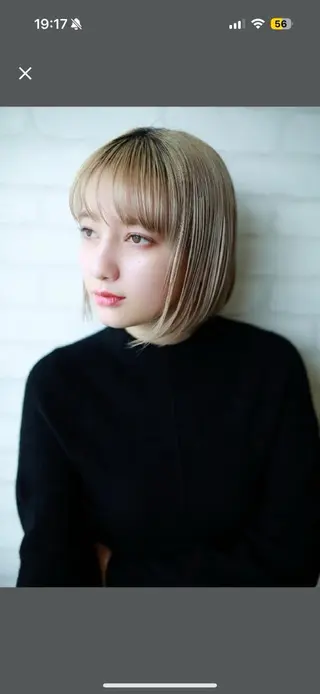 ショート カラー Premier Models 中野店所属・🪽【透明感カラー】 🌺HANA🌺🪽のヘアスタイル