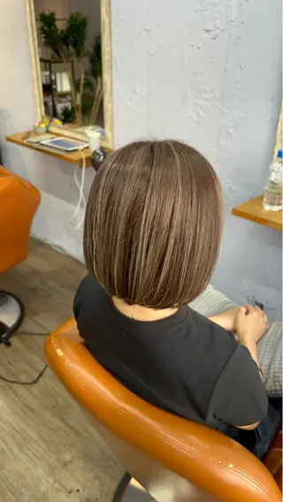 カラー 古澤 咲来のヘアスタイル