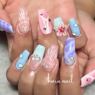 ネイル haru nail所属・harunail Shionのネイルデザイン