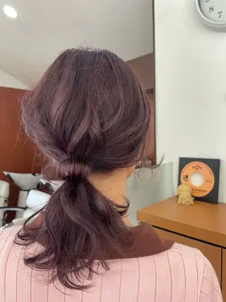 ミディアム La Bonheur hair cheri久喜店所属・あかぎ あやのヘアスタイル