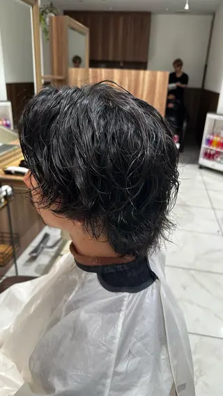 パーマ メンズ ラフィス池袋所属・✨本格的韓国スタイル 特化✨ﾊﾙｶ✨️のヘアスタイル