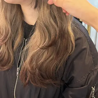 ロング カラー Erina /髪質改善/艶髪🩵のヘアスタイル