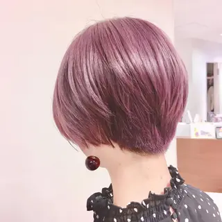 ショート カラー ヘアアレンジ 【Sweep】おじま のぞみのヘアスタイル