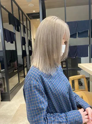 ミディアム 艶カラー🌟 kanonのヘアスタイル