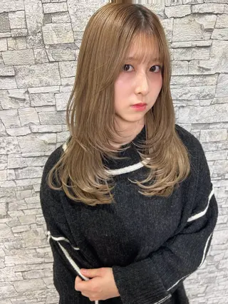 ロング カラー 髪質改善will hairdesignのヘアスタイル