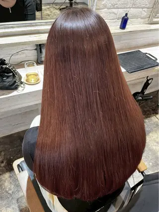 ロング カラー ハイトーン/韓国風/ 艶髪/吉祥寺のヘアスタイル