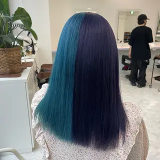 セミロング カラー ヘアアレンジ メンズ 🌈トレンドヘア 🌈WATARU🌈のヘアスタイル