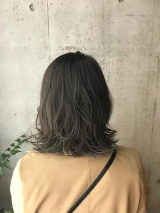 ミディアム oshare tom (スタイリスト)所属・人気🌻《髪質改善》 平井 綾乃のヘアスタイル