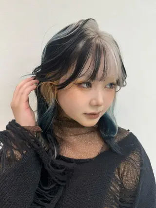 カラー デザインカラー MIKU🦋のヘアスタイル