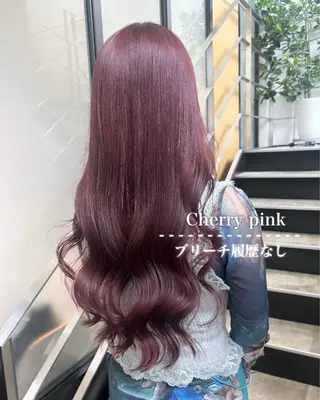ロング カラー 💗ガーリーヘア🎀 saki💗のヘアスタイル