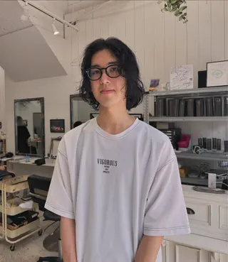 ロング メンズ じゅんな VENICE/船橋駅のヘアスタイル