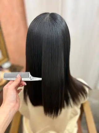 ミディアム Retsu /UniQのヘアスタイル