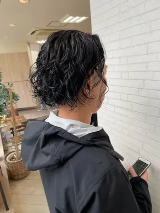 パーマ メンズ 🌱メンズ特化🌱 ニュアンス/リョウガのヘアスタイル