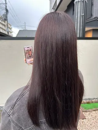 ロング 美容室uit所属・みずせき すずかのヘアスタイル