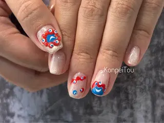 ネイル おうちのネイルサロン　konpeiTou〜こんぺいとう〜所属・おうちのネイルサロン KonpeiTouのネイルデザイン