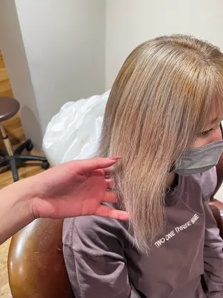 カラー ふくむら ゆうかのヘアスタイル