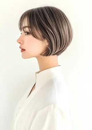 ショート nex the salon coall所属・🫧似合わせショート イシダ🫧のヘアスタイル