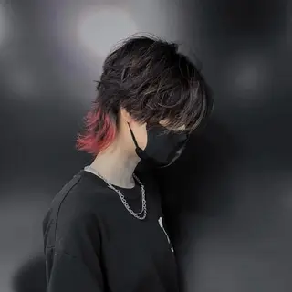 カラー カラー/アメ村/河合 顕正のヘアスタイル