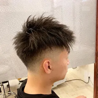 ショート メンズ 石鳶 勝のヘアスタイル