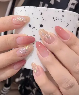 ネイル 花花 ネイルサロンのネイルデザイン