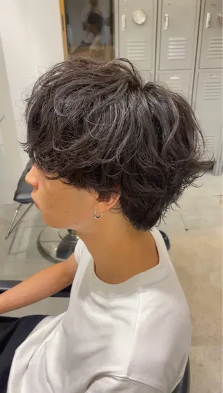 パーマ メンズ fifth 武正 琉生のヘアスタイル