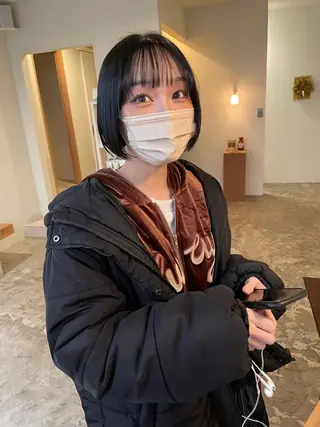 ショート ヒナゴ トヨカズのヘアスタイル