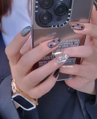 ネイル 3dパーツ/流行り 👧shushu❤️のネイルデザイン