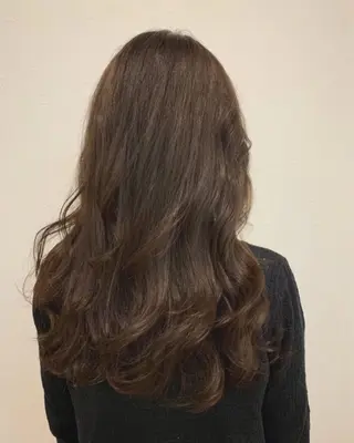 ロング カラー パーマ ヘアアレンジ メンズ キッズ ネイル マツエク・マツパ Beauty＆Relaxation MEGUMI所属・MEGUMI megumiのヘアスタイル