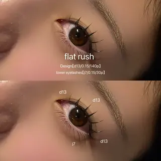 マツエク・マツパ LABEL NATSUKAのマツエク・マツパデザイン