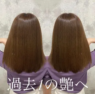 ミディアム seta新宿所属・髪質改善/縮毛矯正 芹沢のヘアスタイル