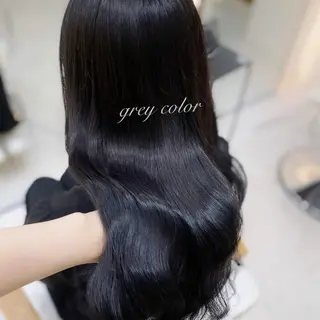 ロング カラー 艶髪・透明感カラー・ 韓国ヘア・Yuriのヘアスタイル