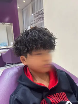 パーマ メンズ 河合 澪のヘアスタイル