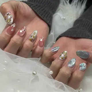 ネイル tener 🖤yua🖤のネイルデザイン