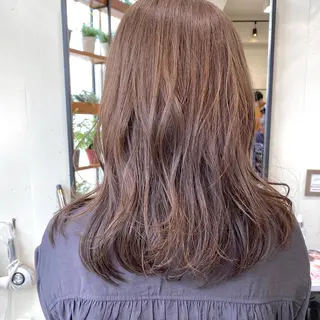 ミディアム カラー ヘアアレンジ 【ダメージレス施術】 【透明感】北村 拓也のヘアスタイル