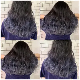 セミロング カラー ヘアアレンジ 指名支持率NO.1 スタイリストのヘアスタイル